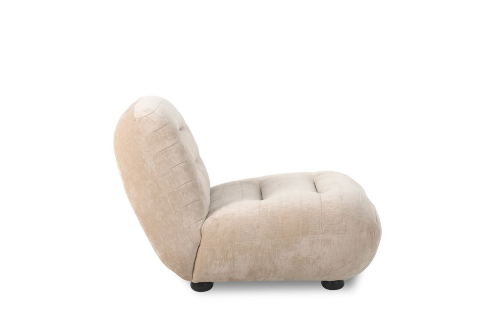 Wyatt Fauteuil Velours Beige