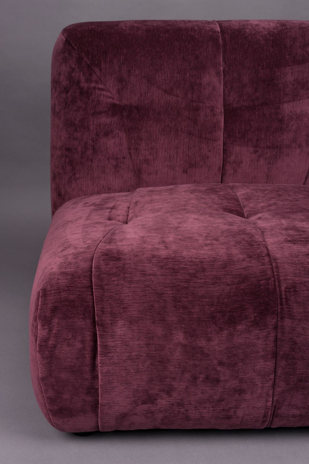 Giada Sofa 1-seater Plum