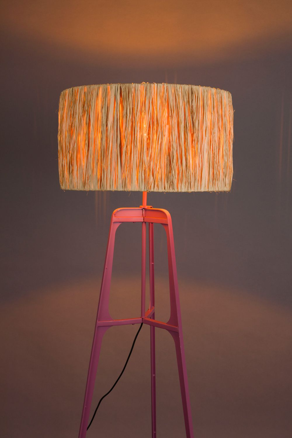 Afra Floor Lamp Plum