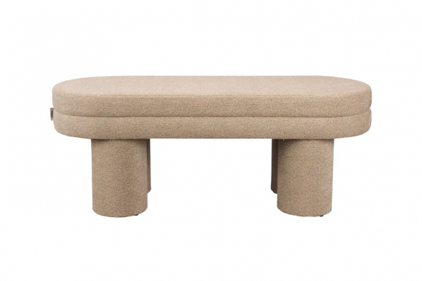 Fern Bench Beige Front