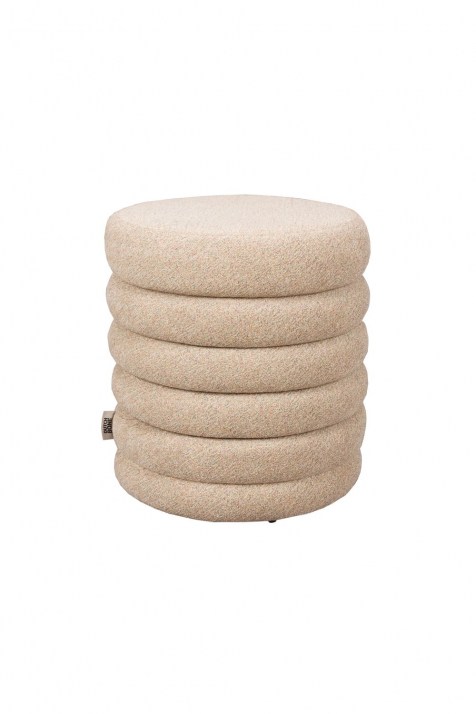 Fern Stool Beige Front