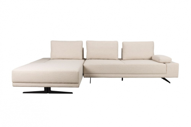 Shelly Sofa Off-White Left Chaise Longue Front