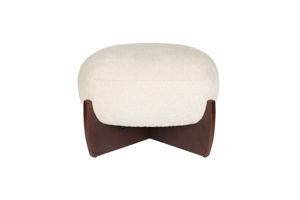 Emilius Pouf Beige Front