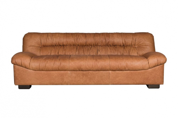 Douglas Sofa Wax Leather Cognac Front