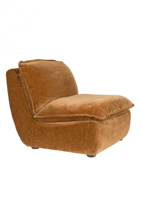 Radley Lounge Chair Cognac Front Side