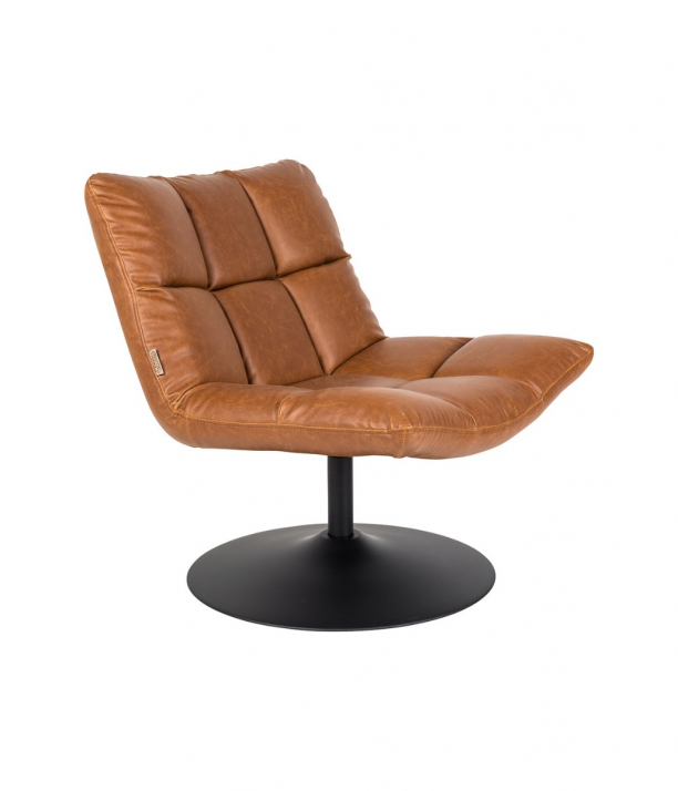 bijnaam steen Zeebrasem Bar Lounge Chair Brown | Dutchbone