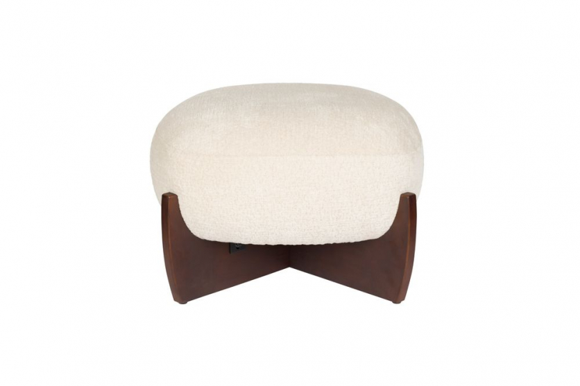 Emilius Pouf Beige Front