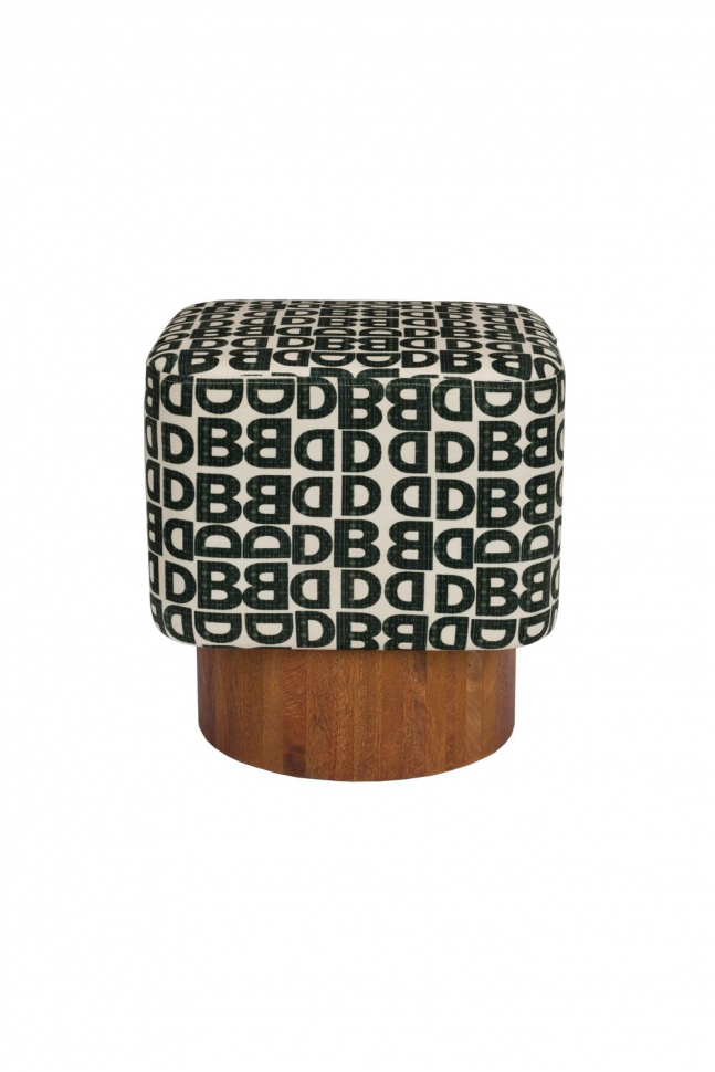 Monogram Stool Front